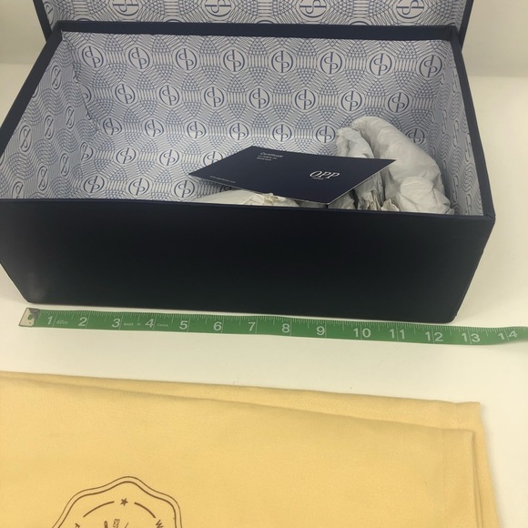 Opp FRANCE Empty Shoe Box With Dust Bags AUTHENTIC - Picture 7 of 12